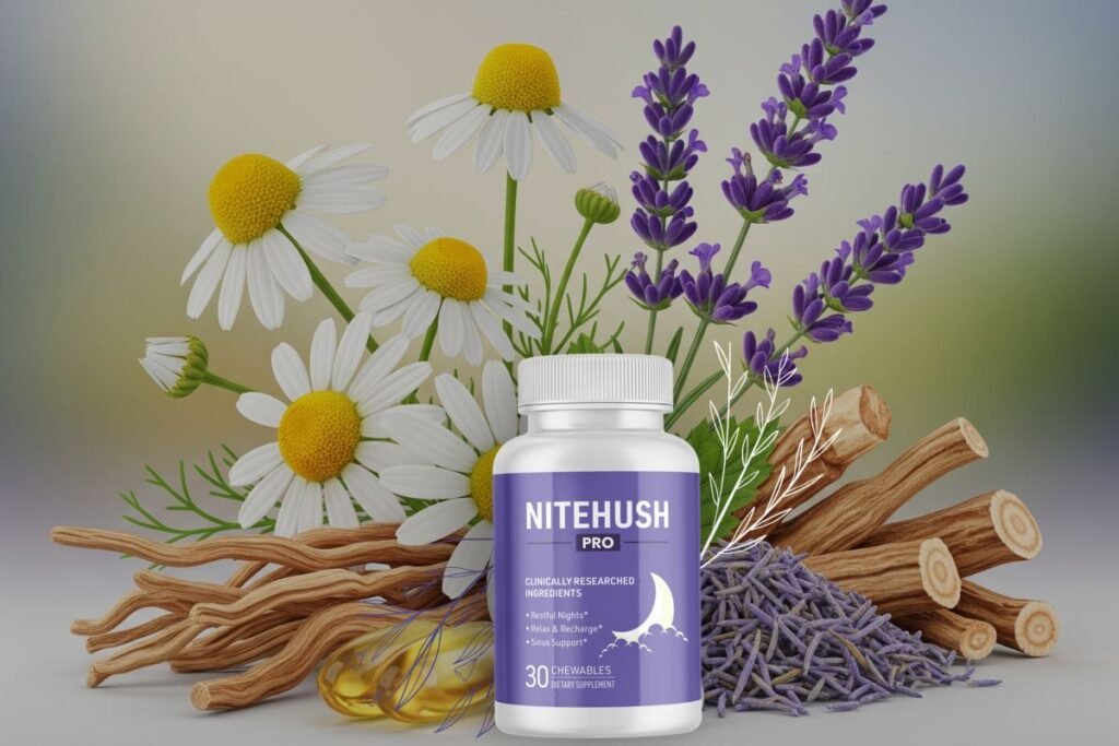 Nitehush Pro natural sleep aid ingredients