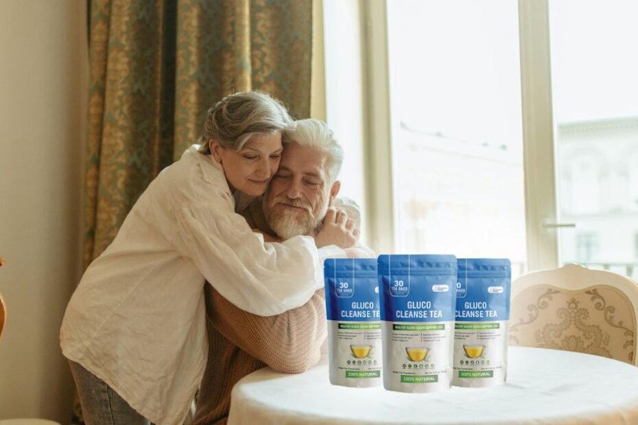 Gluco Cleanse Tea helps regulate blood sugar levels naturally with herbal ingredients like cinnamon and green tea.