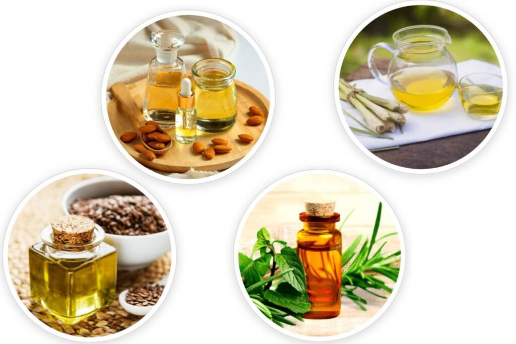 Natural Ingredients in Kerassentials: Tea Tree Oil, Almond Oil, and Flaxseed Oil for Toenail Fungus Treatment
